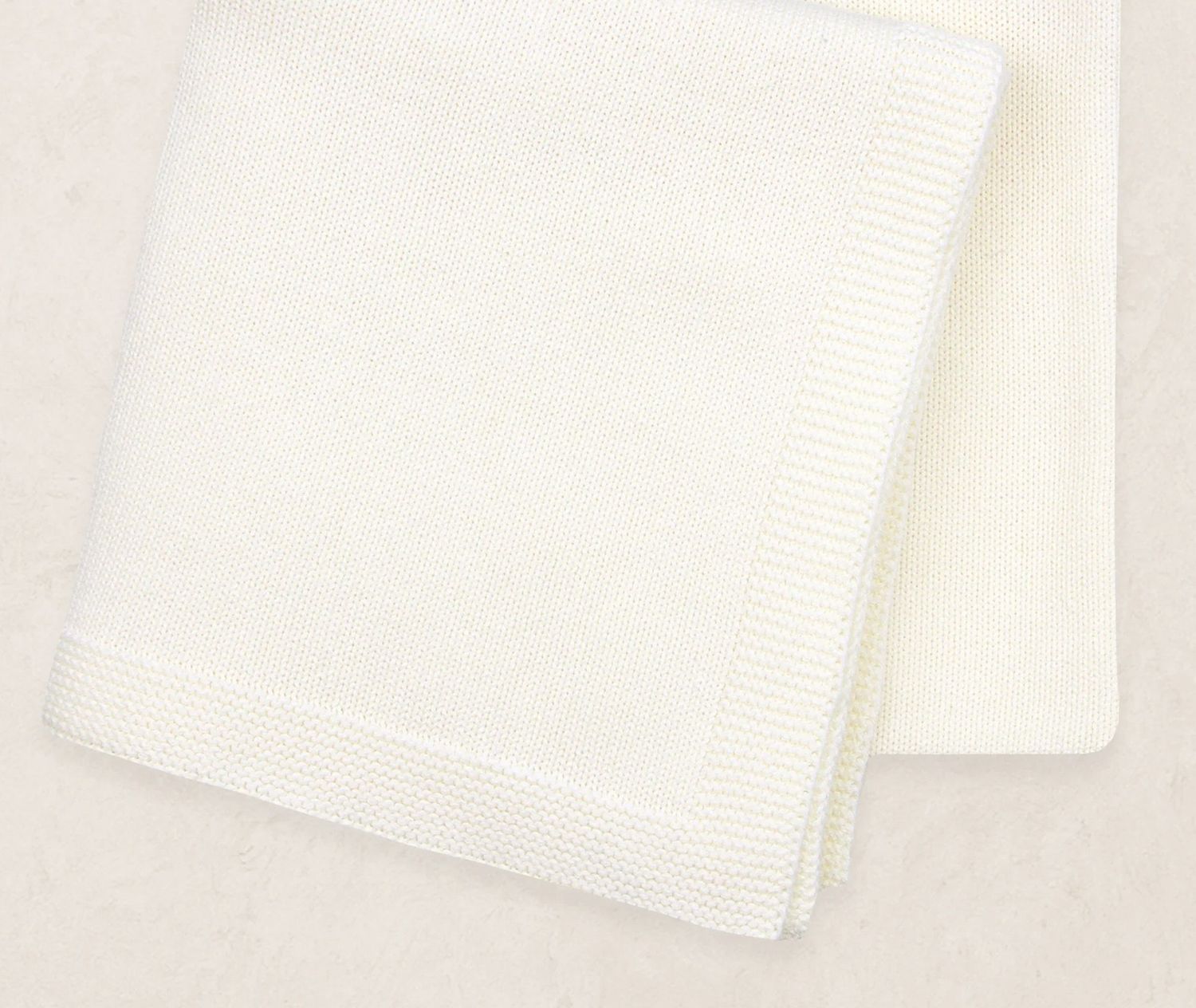 Knit Blanket - Ivory