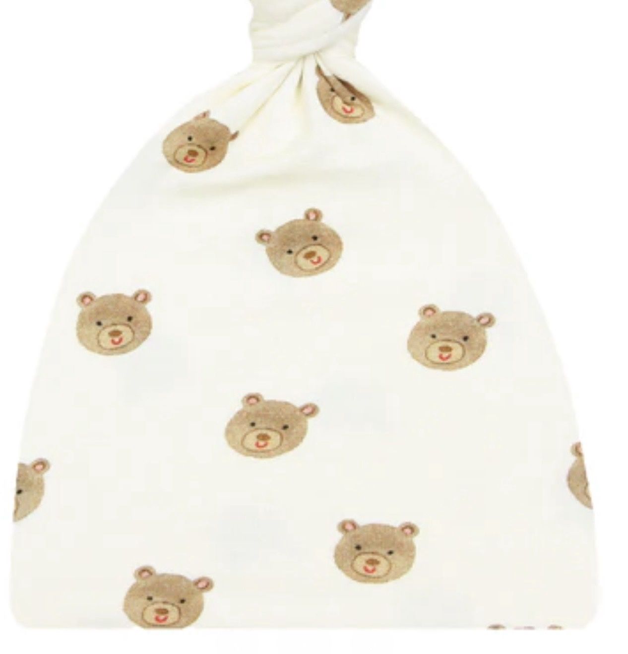 Teddy Top Knot Hat