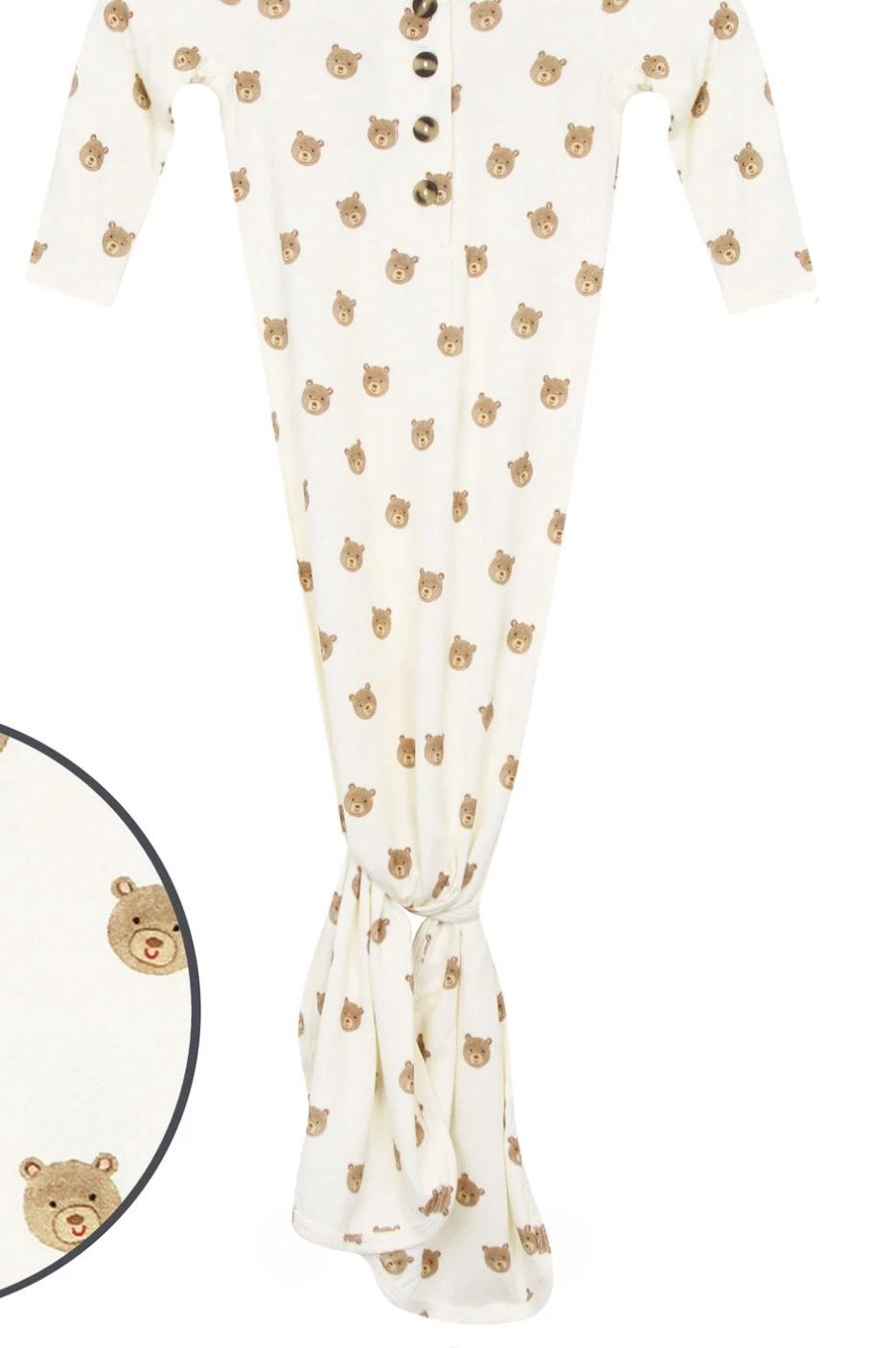 Knotted Gown - Teddy