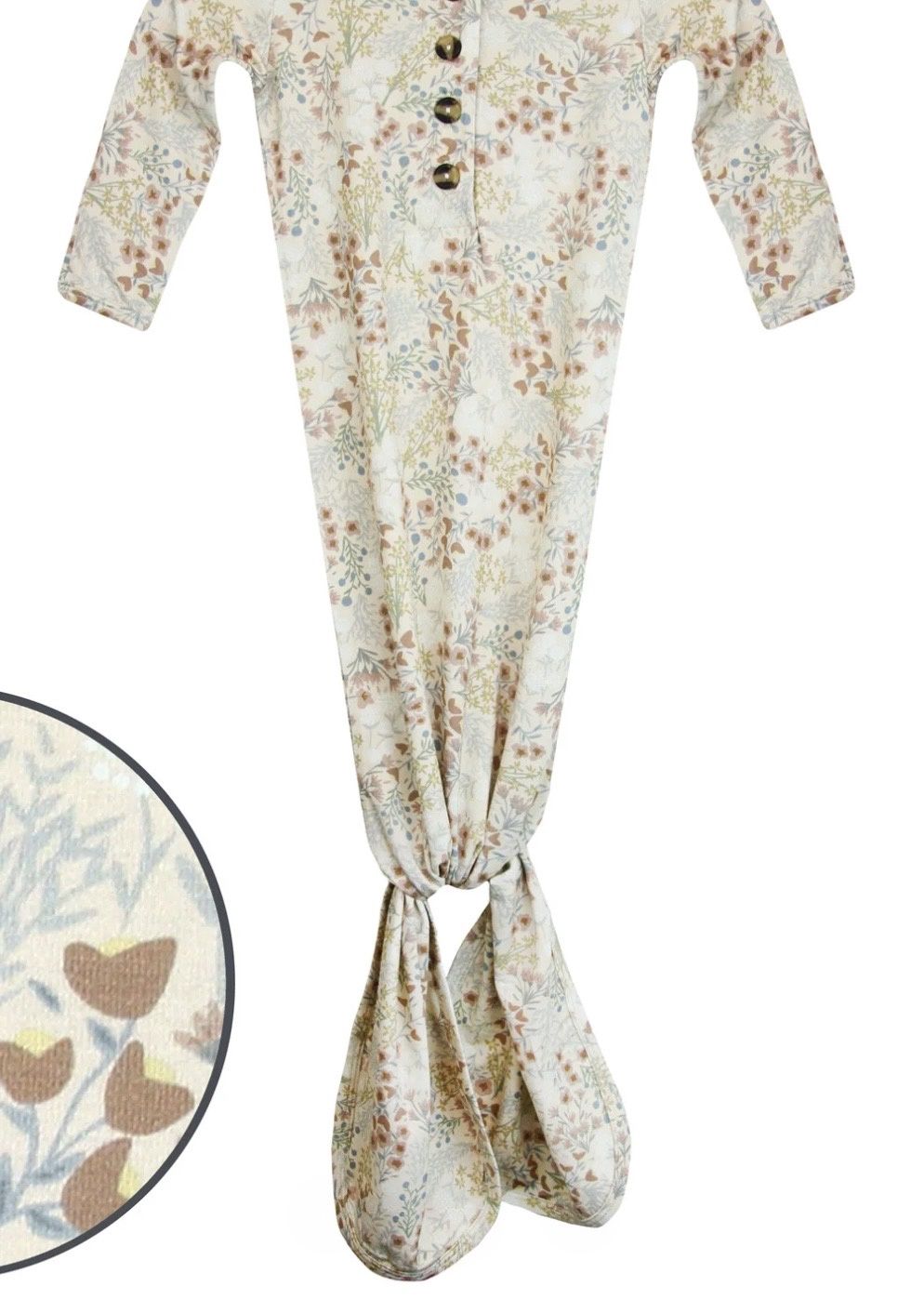 Knotted Gown - Pearl