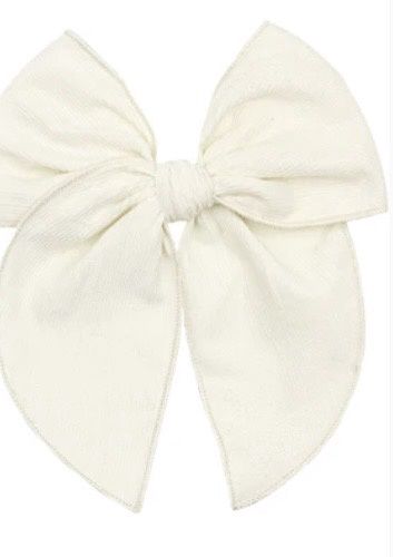 Heirloom Bow Clip - Sugar Corduroy