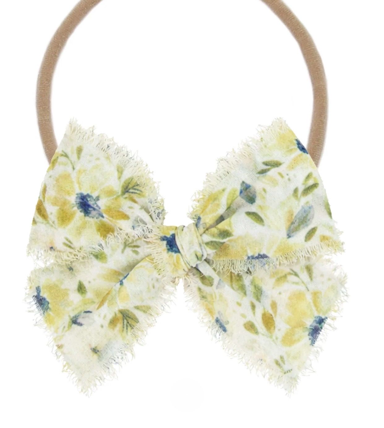Chiffon Bow - Wildflower