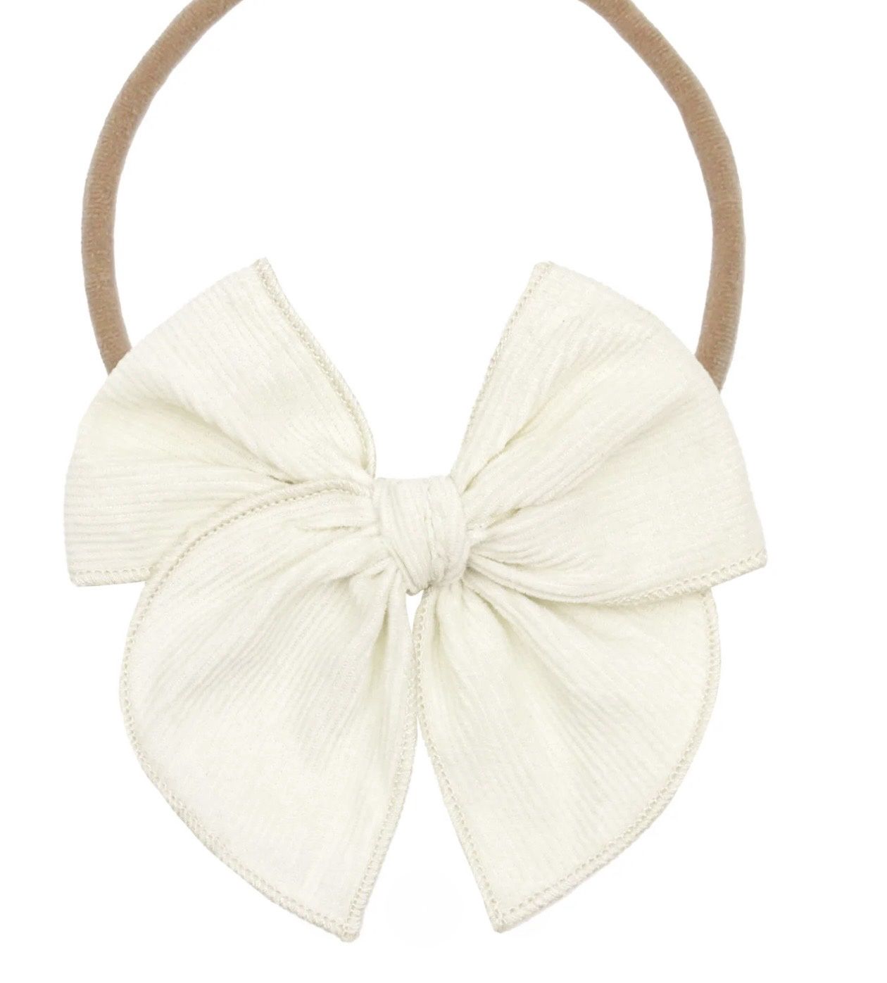 Heirloom Bow - Sugar Corduroy