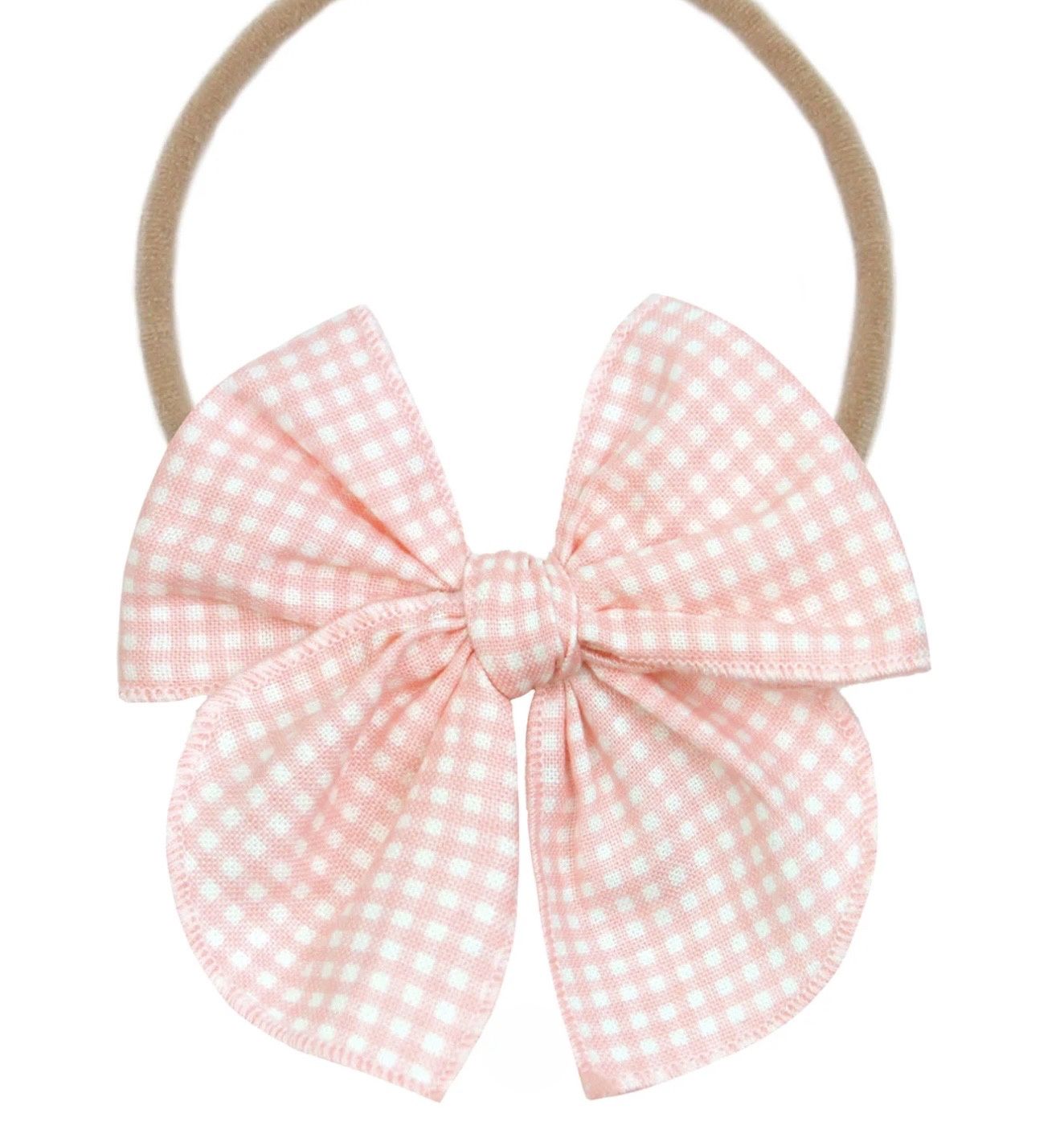 Heirloom Bow - Petal Gingham