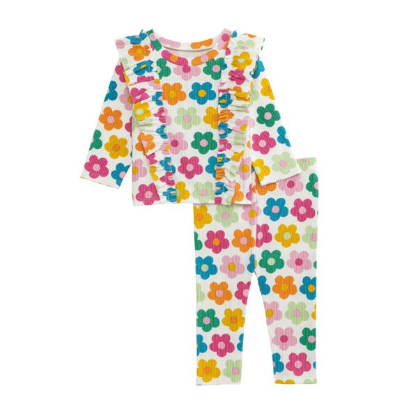 Flower Power 2 Piece Set, Size: 3-6M