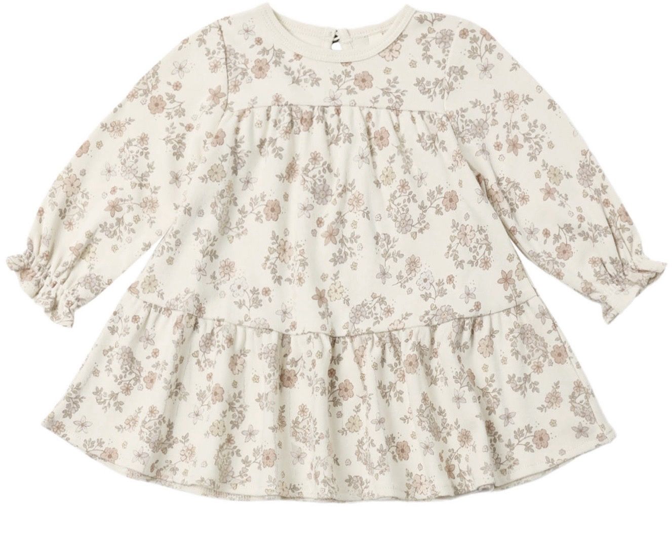 Lola Jersey Dress, Color: Natural, Size: 0-3M