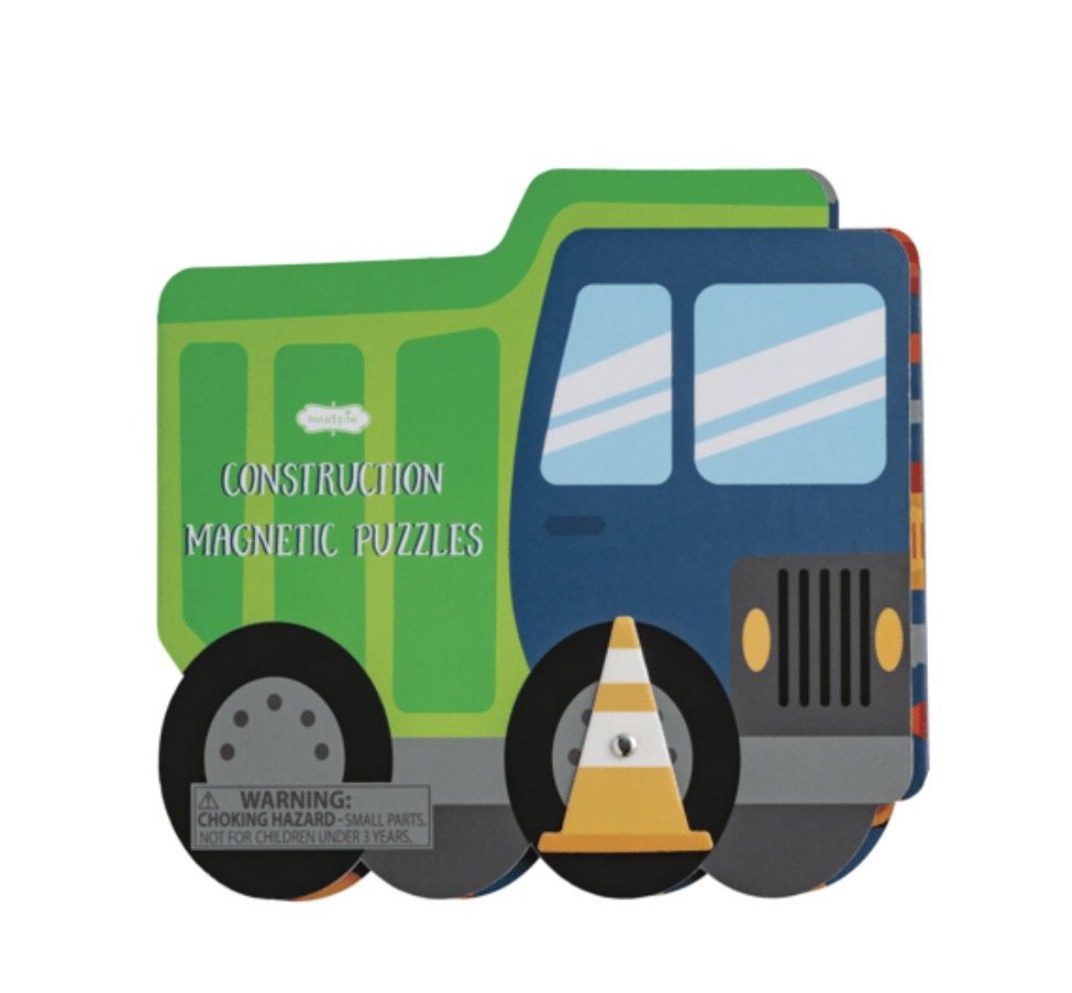 Construction Magnetic Play Book