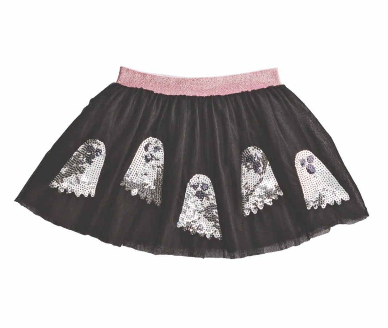 Ghost Dark Tutu, Color: Black, Size: SM (12M-2T)