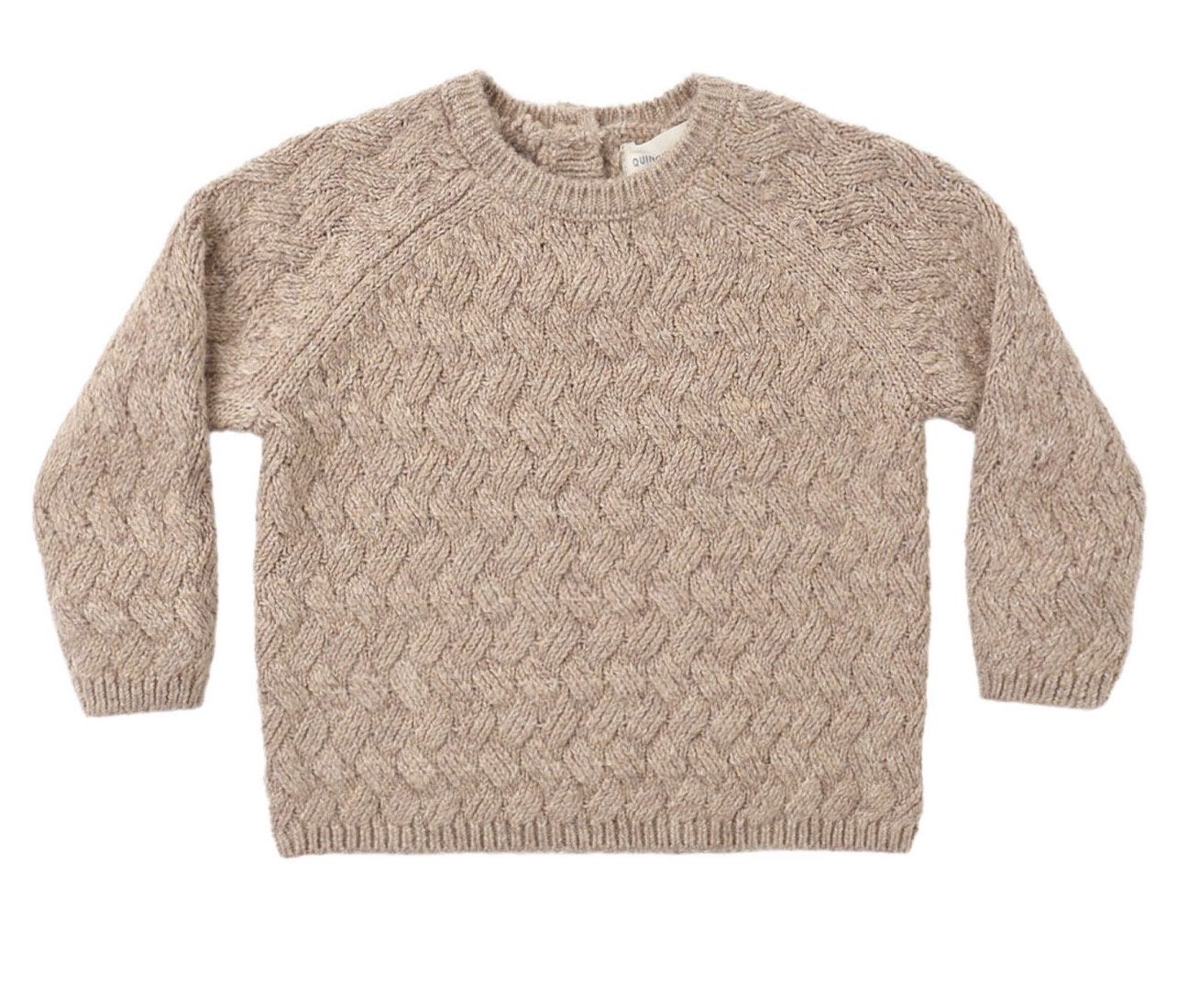 Frankie Knit Sweater, Color: Almond, Size: 0-3M