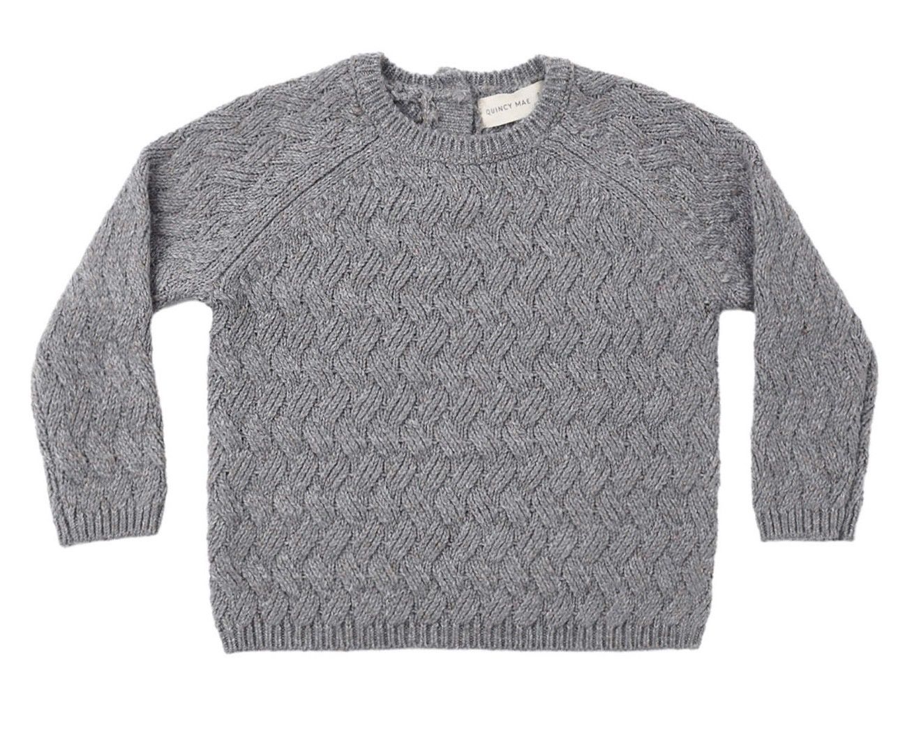 Nolan Knit Sweater, Color: Slate, Size: 0-3M