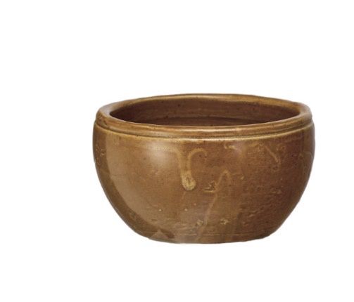 Cottage Pinch Pot - Mustard