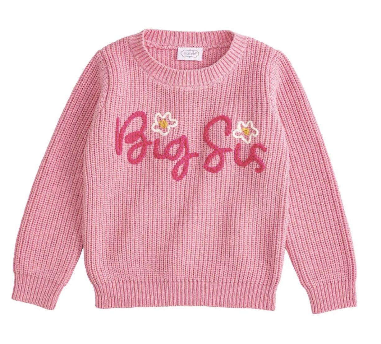 Big Sis Sweater, Saying: Big Sis, Size: Medium (2-3T)