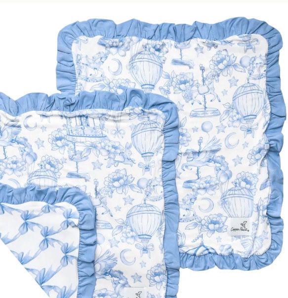 Bamboo Lovey Set - Vintage Carnival