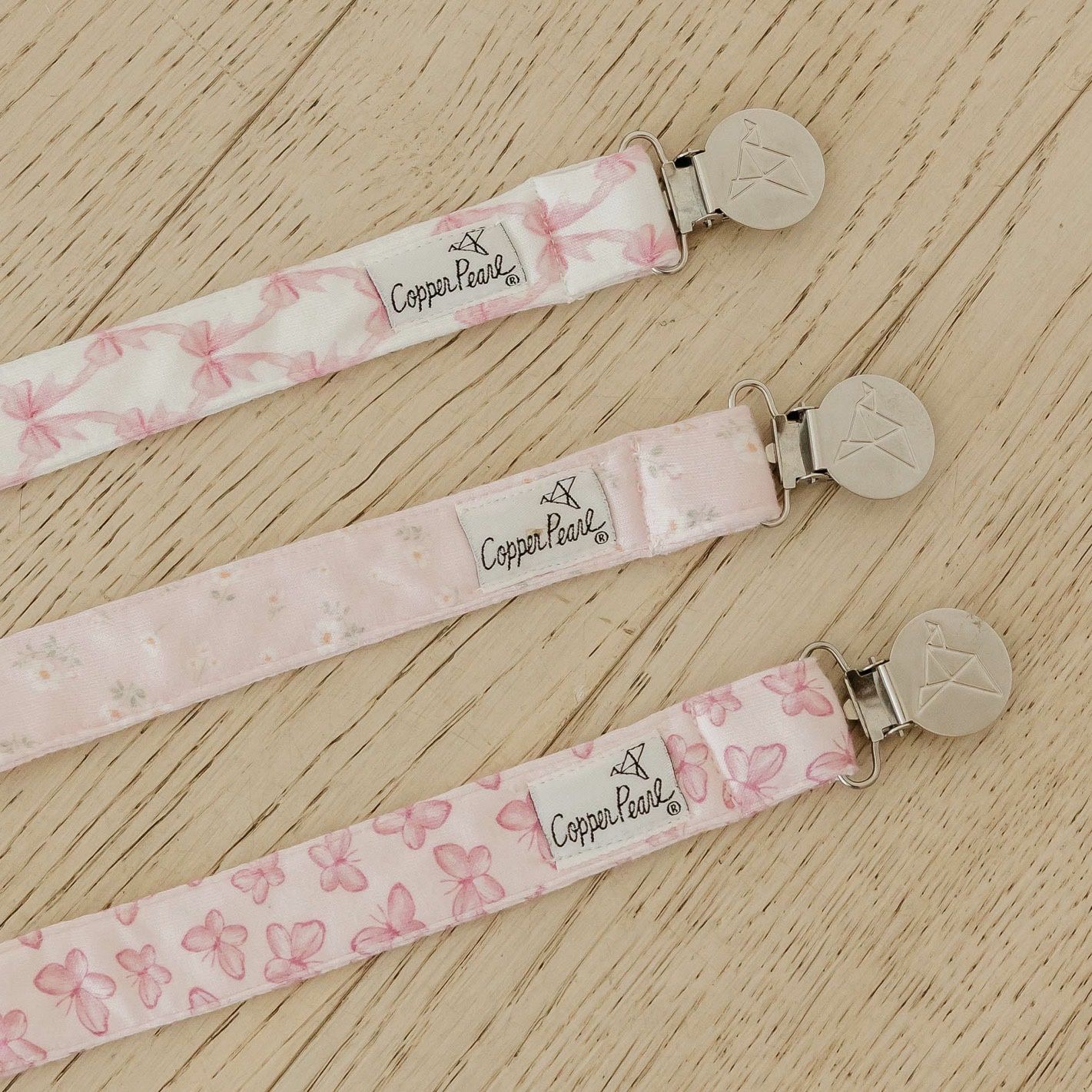 Binky Clips - Bows