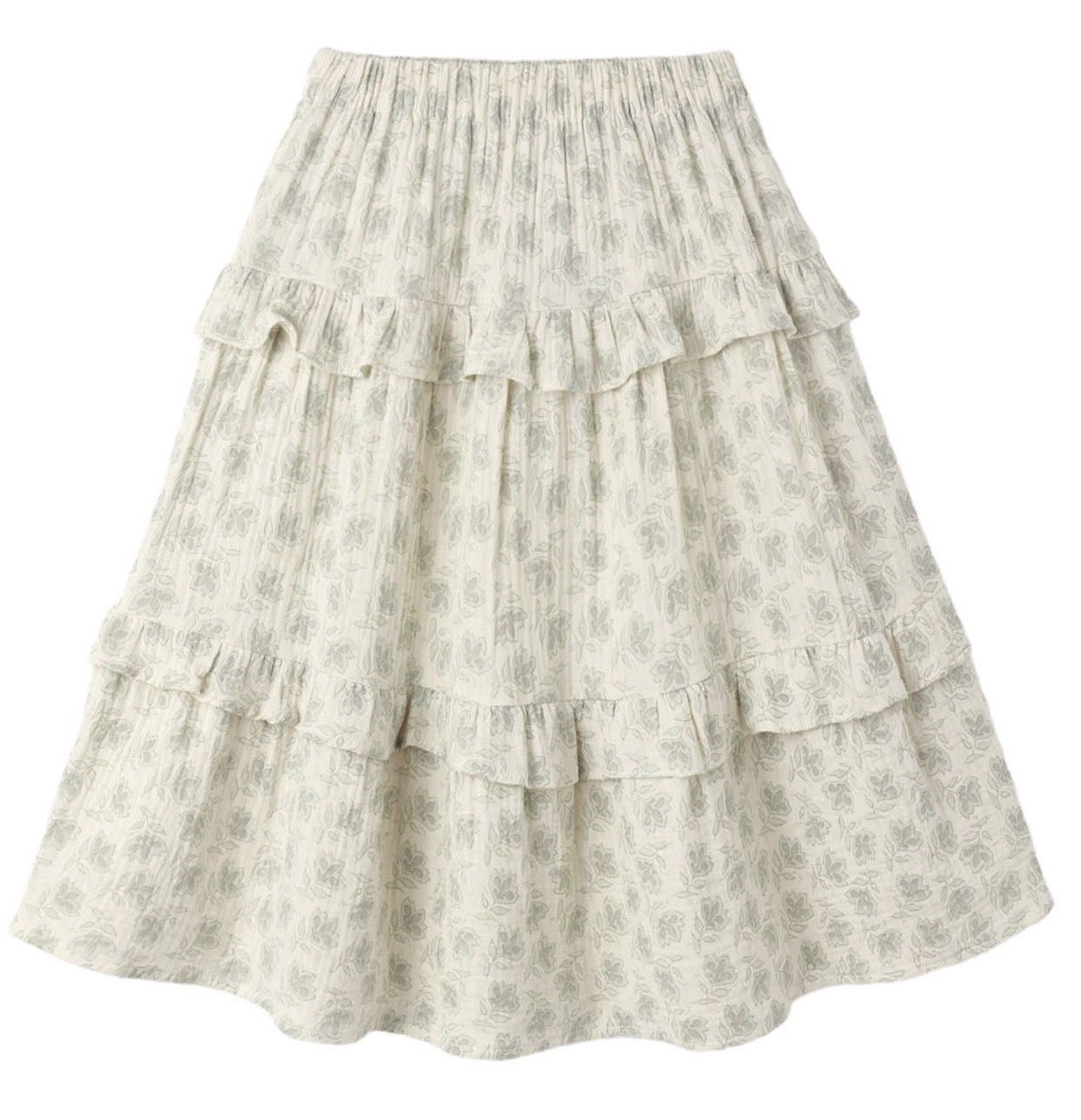 Ivy Midi Skirt, Color: Green Iris, Size: 2-3Y
