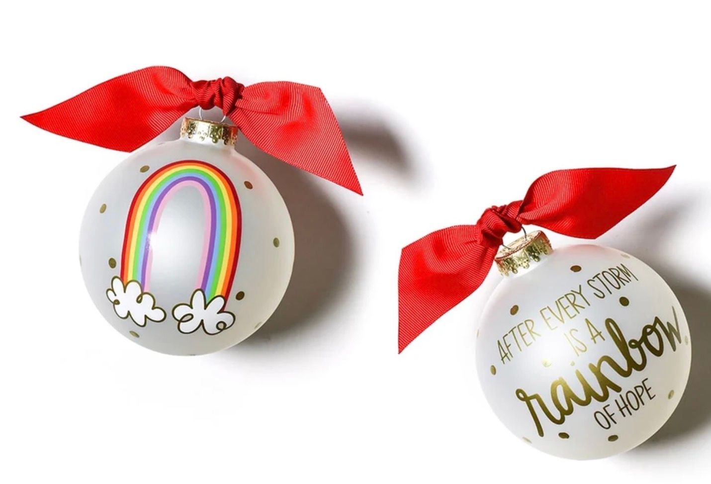 Rainbow of Hope Ornament