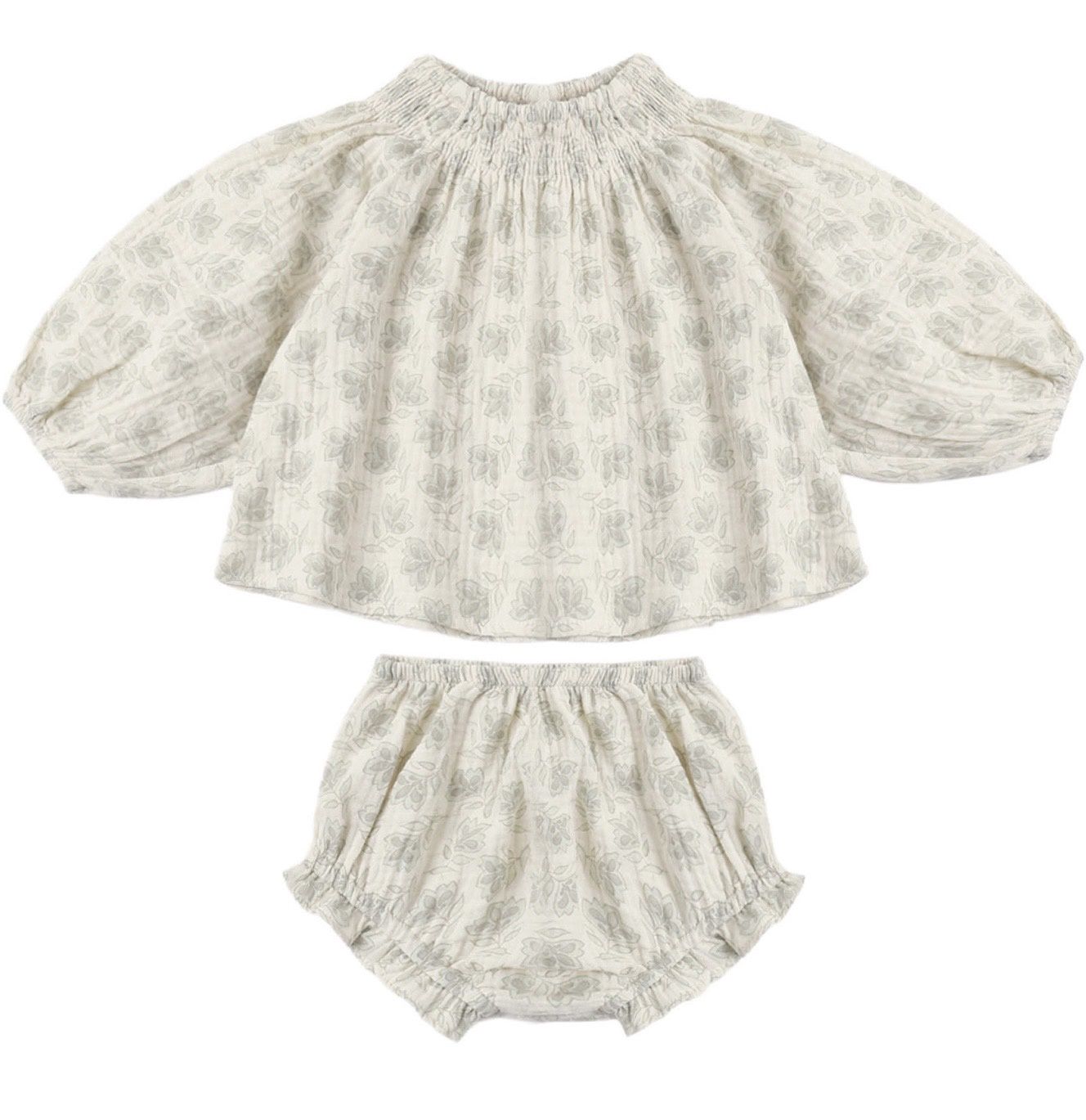 Quincy Set, Color: Green Iris, Size: 0-3M