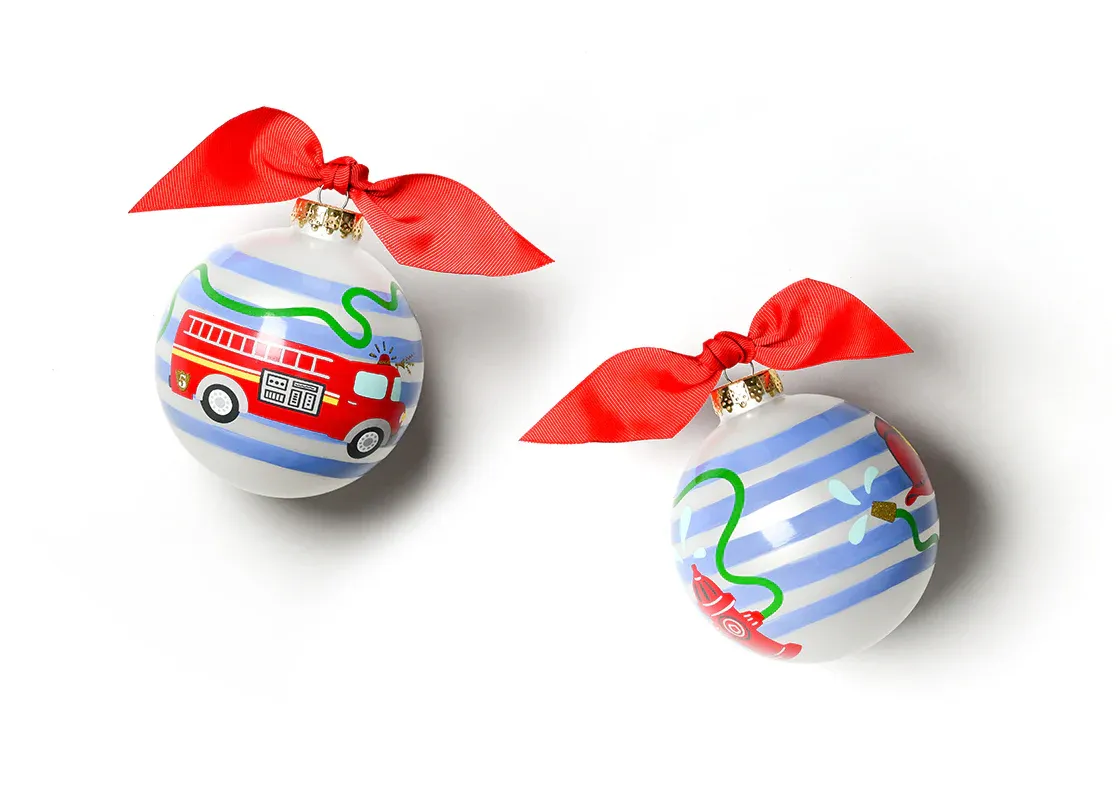 Firetruck Ornament