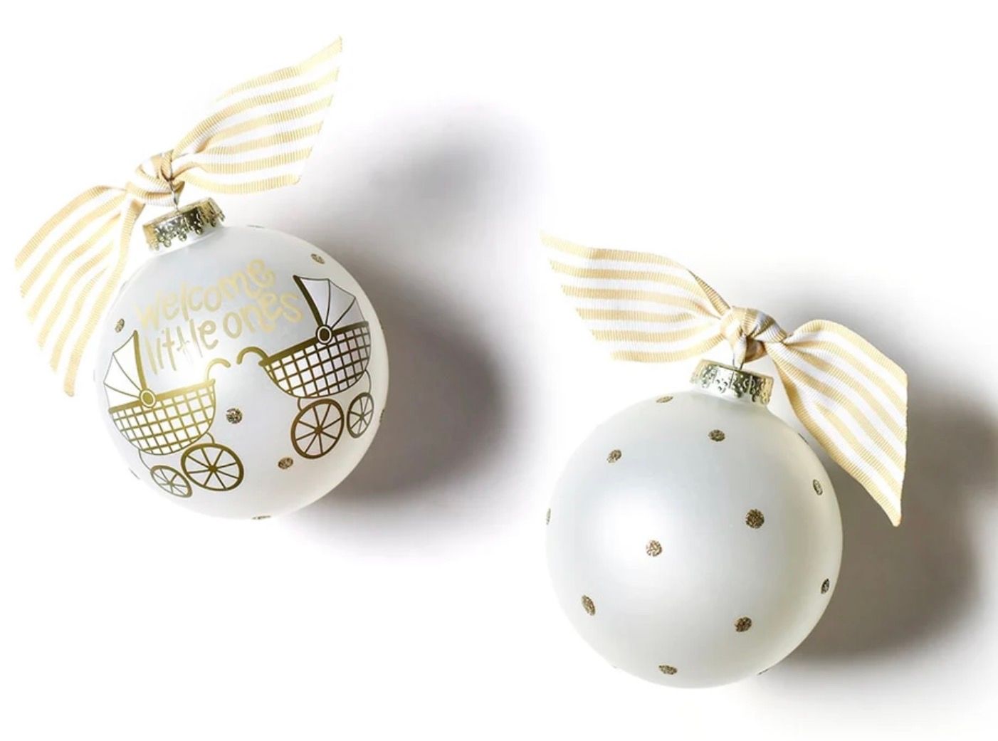 Welcome Little Ones Twins Ornament