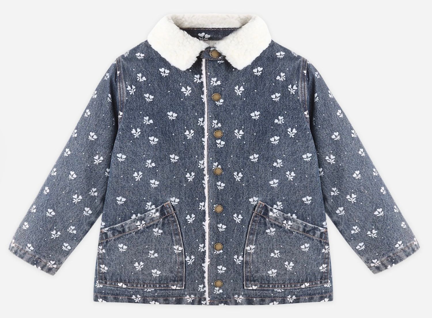 Chore Heart Coat, Color: Denim, Size: 12-18M