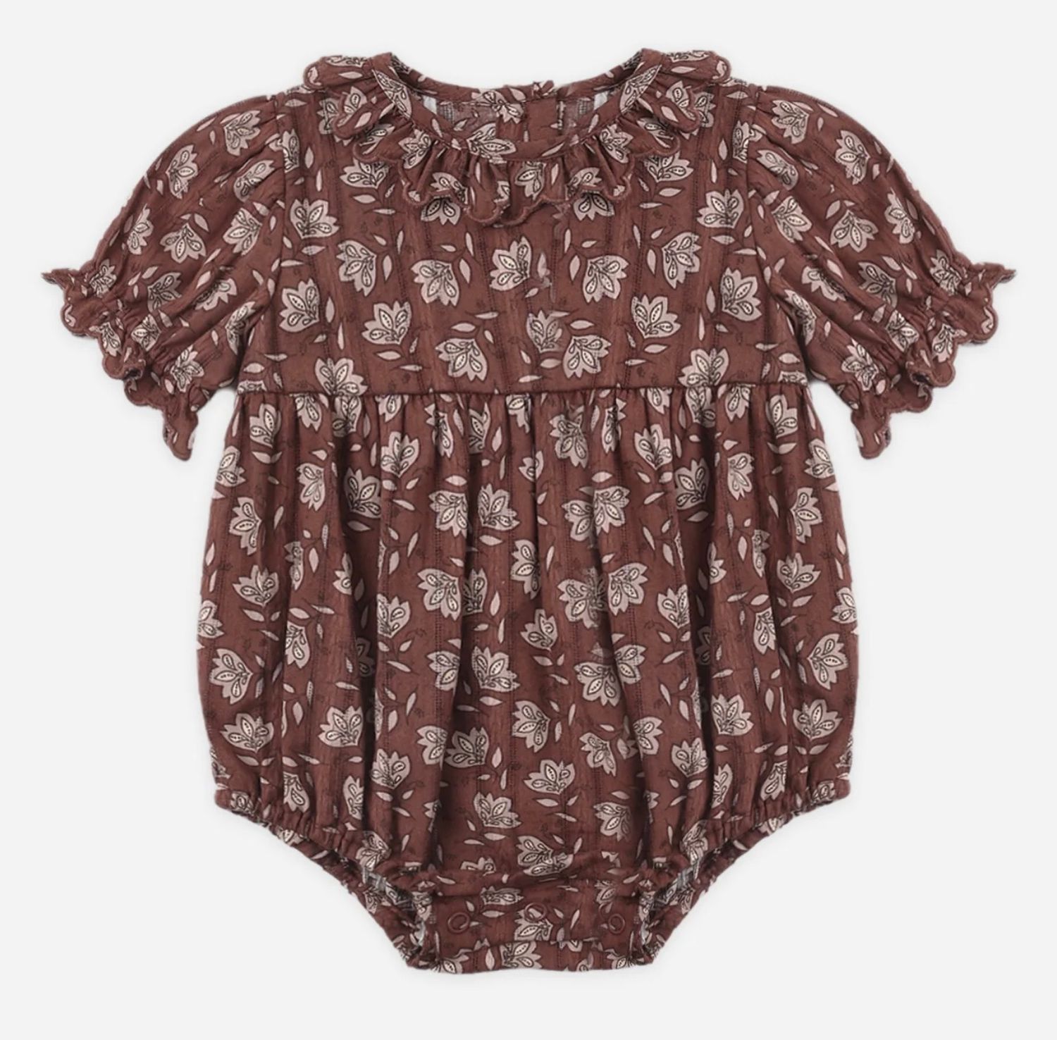 Liv Romper, Color: Mulberry, Size: 0-3M