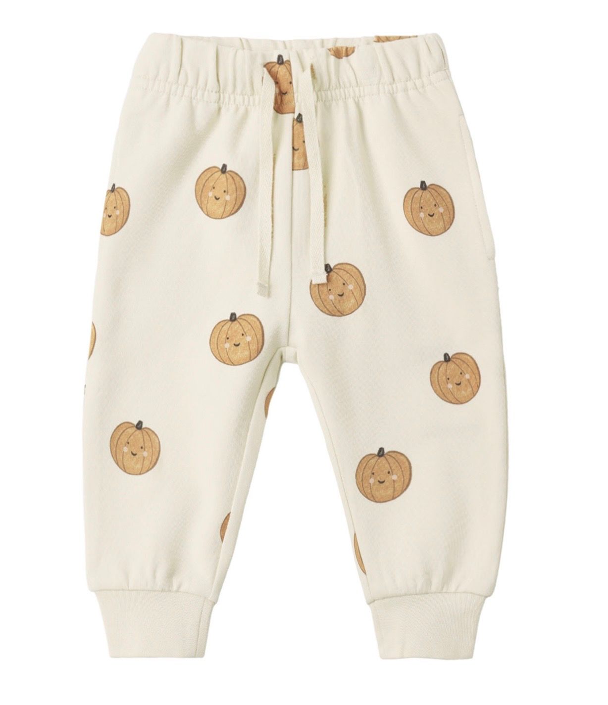 Pumpkin Sweatpants, Color: Natural, Size: 0-3M