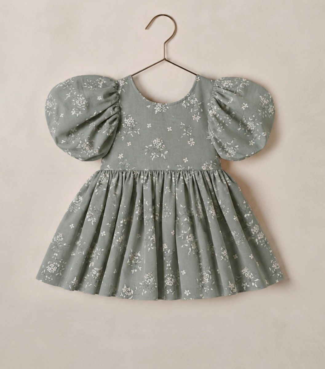 Luna Dress, Color: Eucalyptus, Size: 2Y