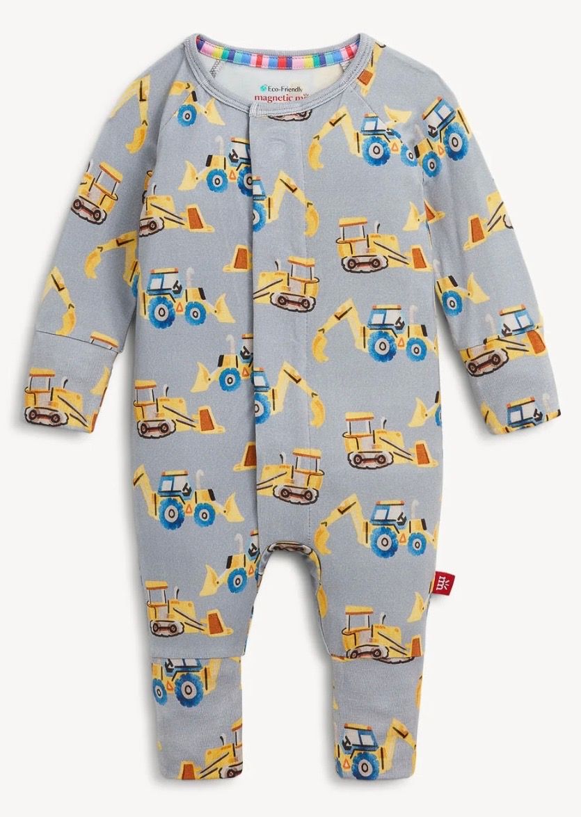 Doze Off Coverall, Color: Dozer, Size: NB