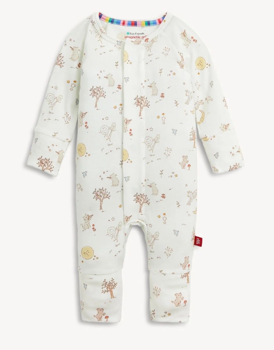 Bedtime Rhymes Coverall, Color: Bedtime Rhymes, Size: NB