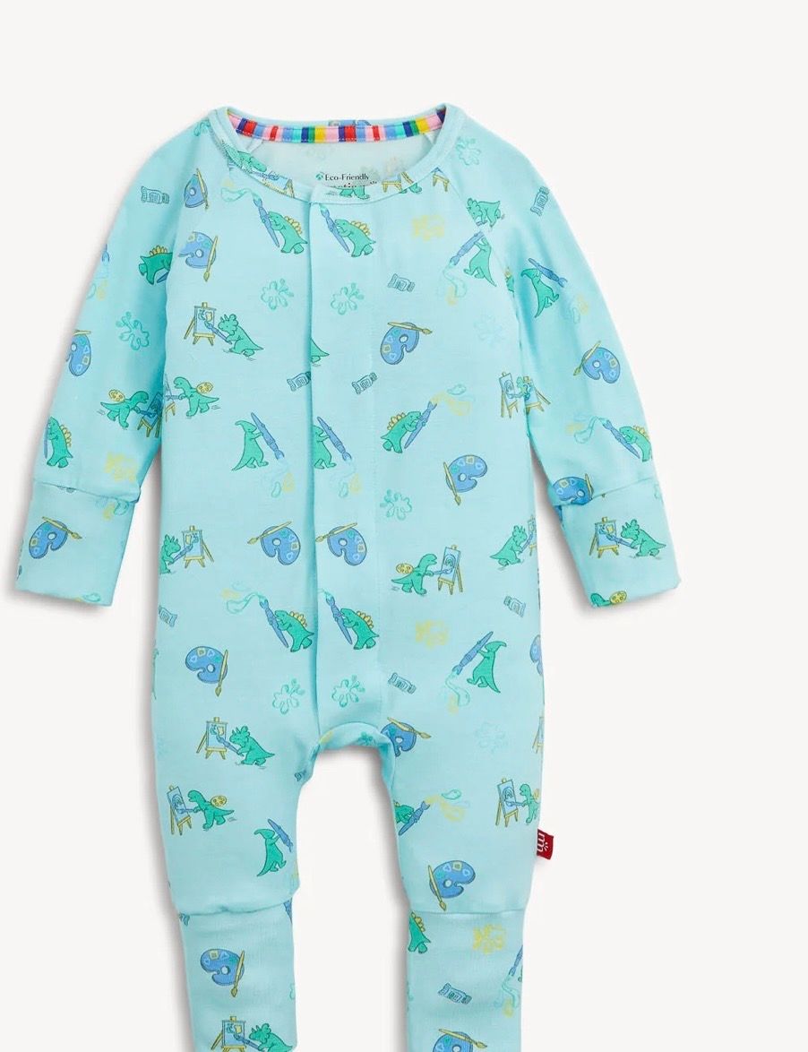 Sketch a Saurus Coverall, Color: Sketch a Saurus, Size: NB
