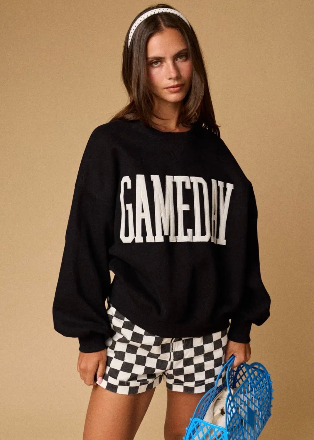 Gameday Sweatshirt - Black, Color: Black, Size: Small