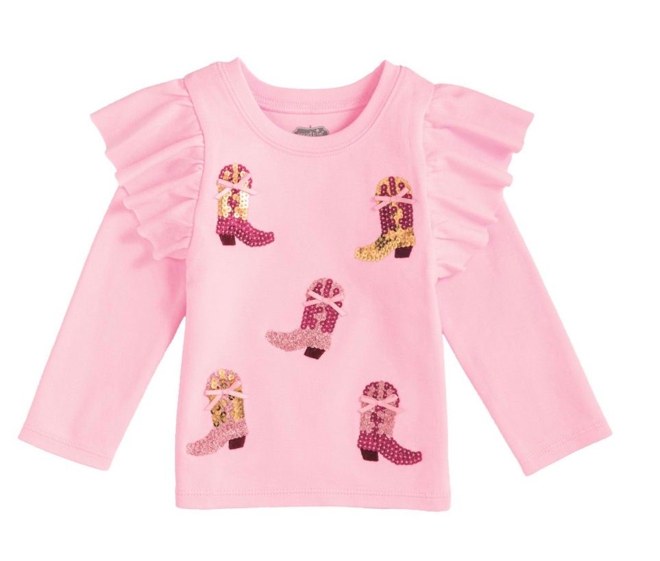 Sequin Boot Tee