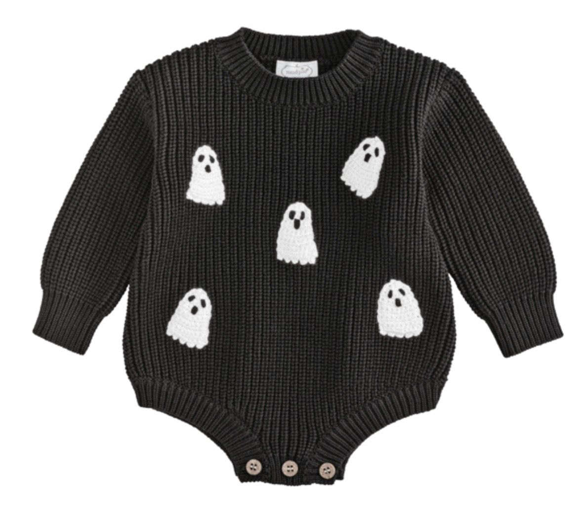 Ghost Bubble Sweater, Color: Black
