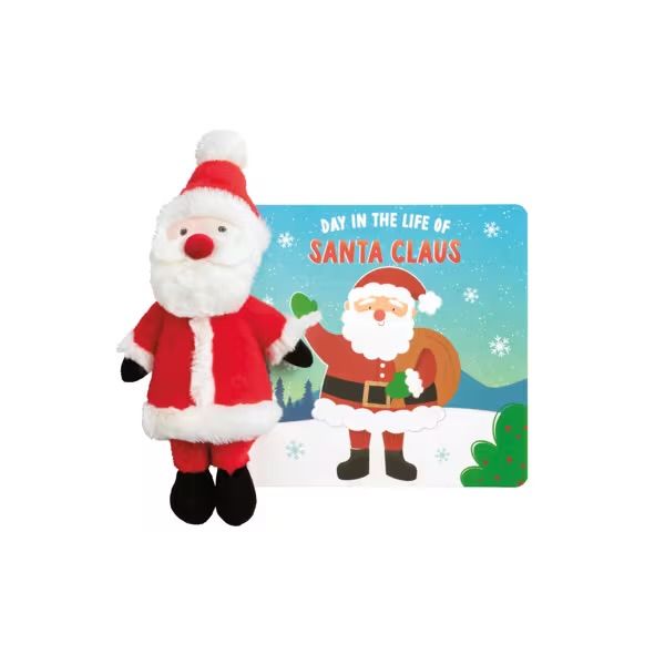 Holiday Book with Plush