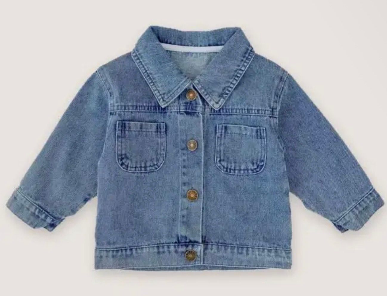 Collin Demin Jacket, Color: Denim, Size: 0-6M
