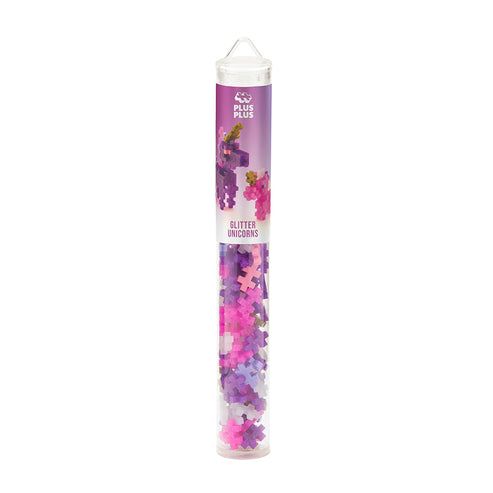 100 Piece Tube, Theme: Glitter Unicorns