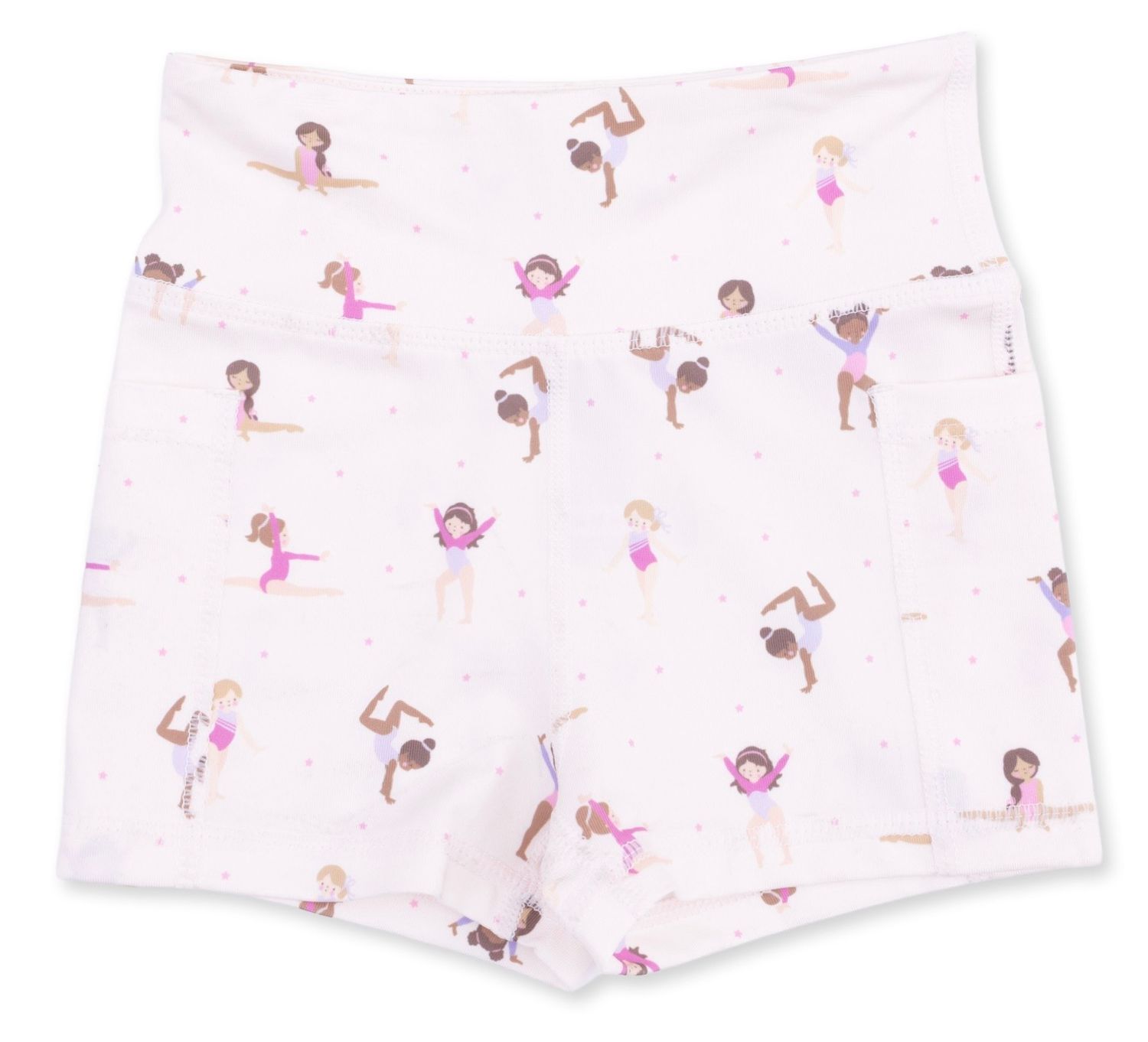Tiny Tumblers Active Shorts, Color: Pink, Size: 2T