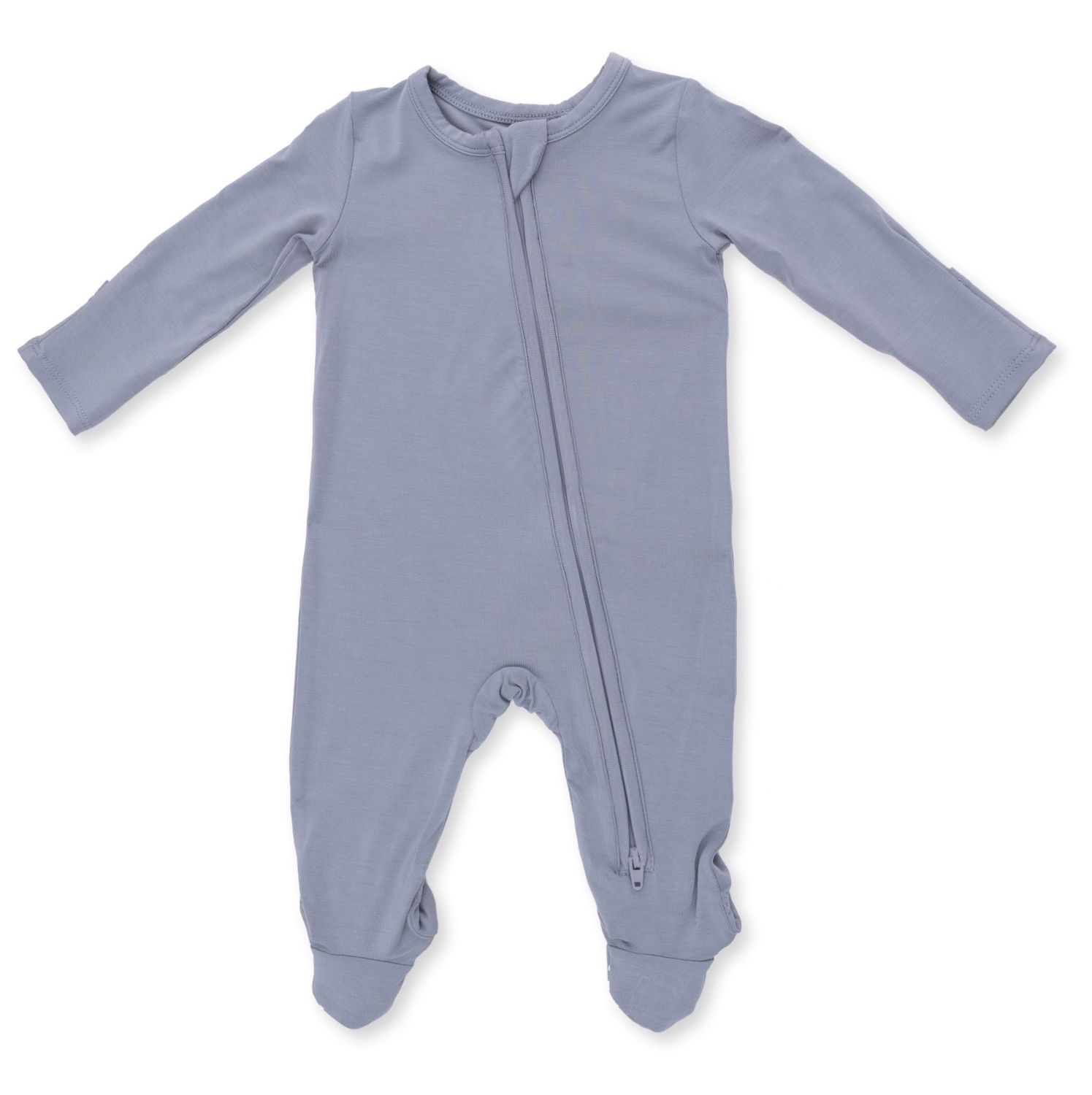 Zipper Footie - Momentum, Color: Gray, Size: 0-3M