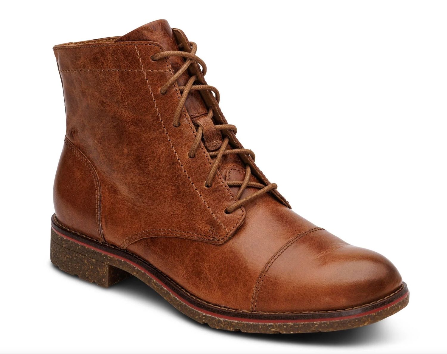 Juliet Boot, Color: Cognac, Size: EU37(US7)