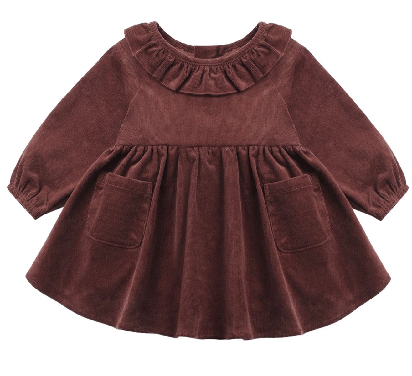 Simone Dress, Color: Black Cherry, Size: 0-3M