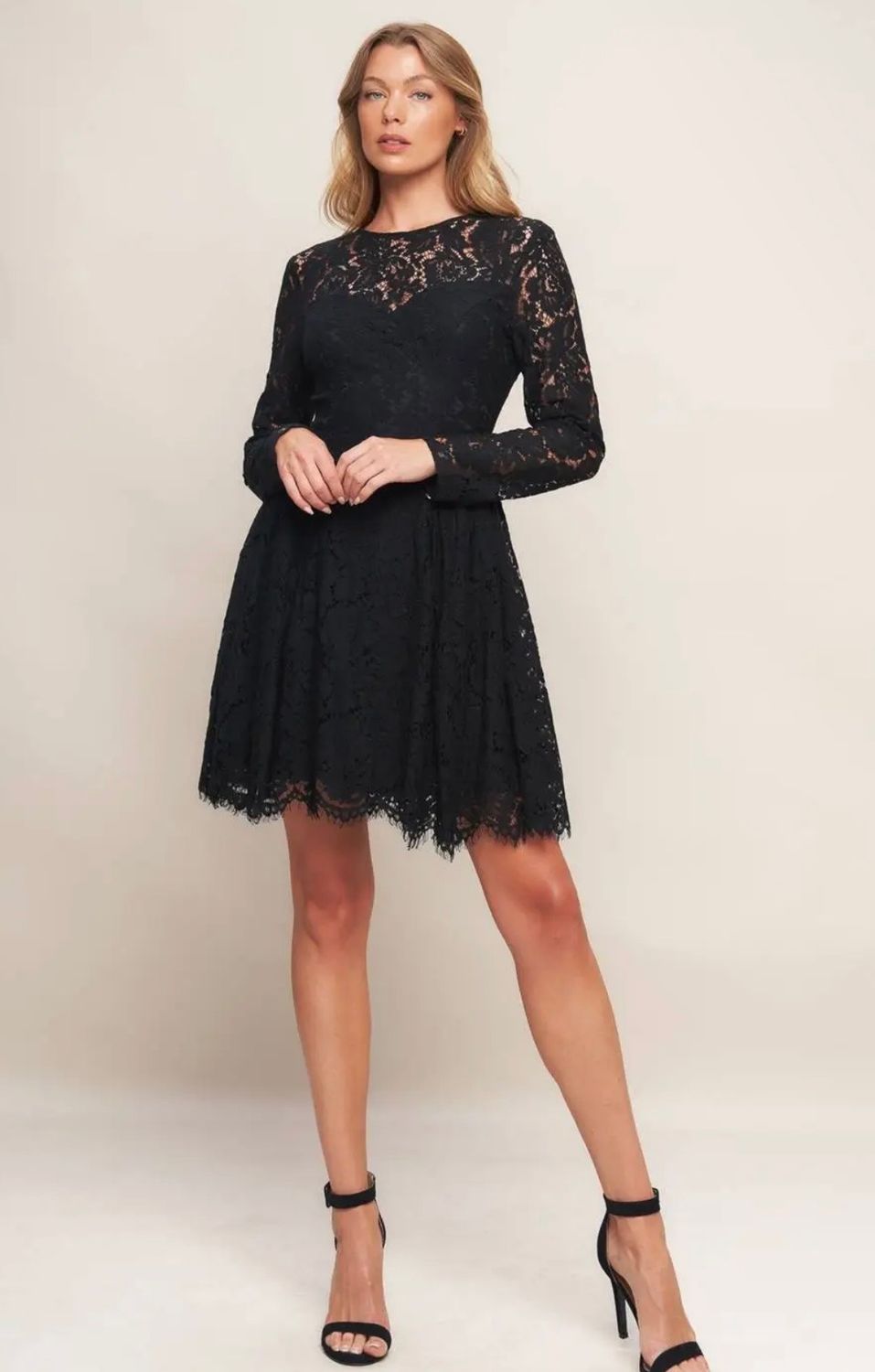 Lacie Mini Dress, Color: Black, Size: Small