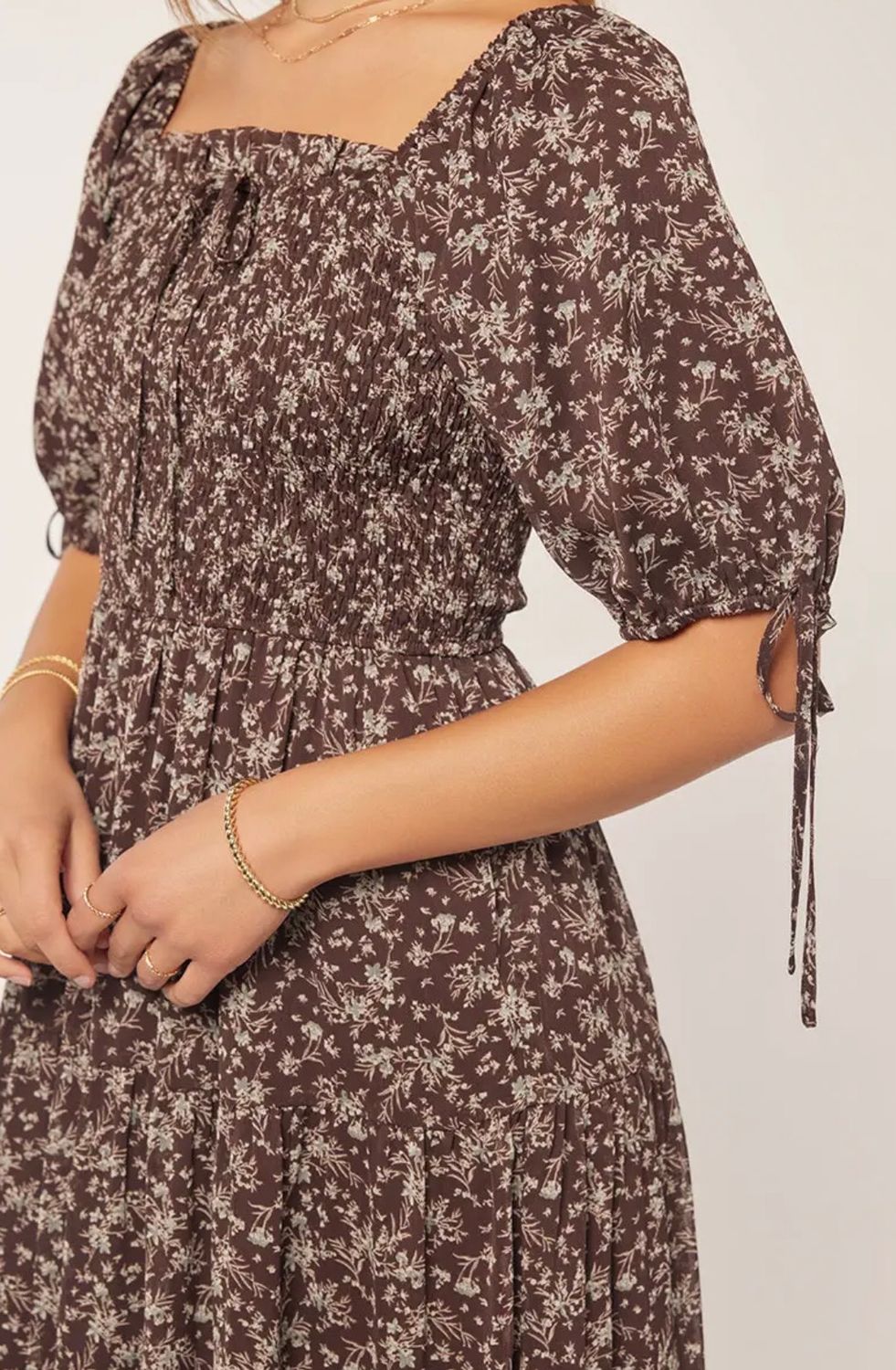 McKinley  Floral Maxi, Color: Chocolate Floral, Size: Small