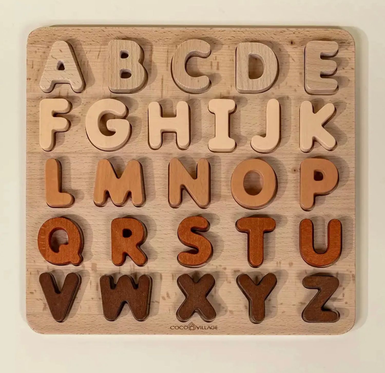 Wooden Alphabet Set