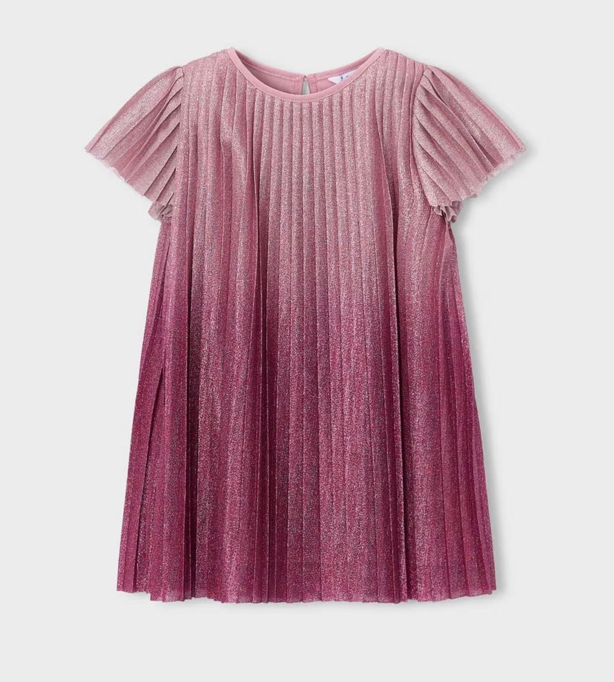 Sylvia Pleated Dress, Color: Burgandy, Size: Size 3