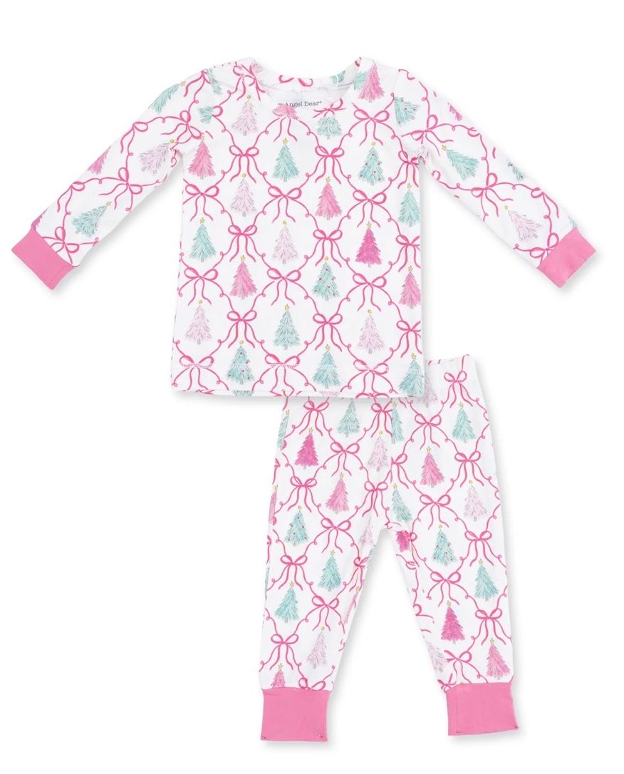 Bow Trellis Loungewear Set, Size: 18/24M