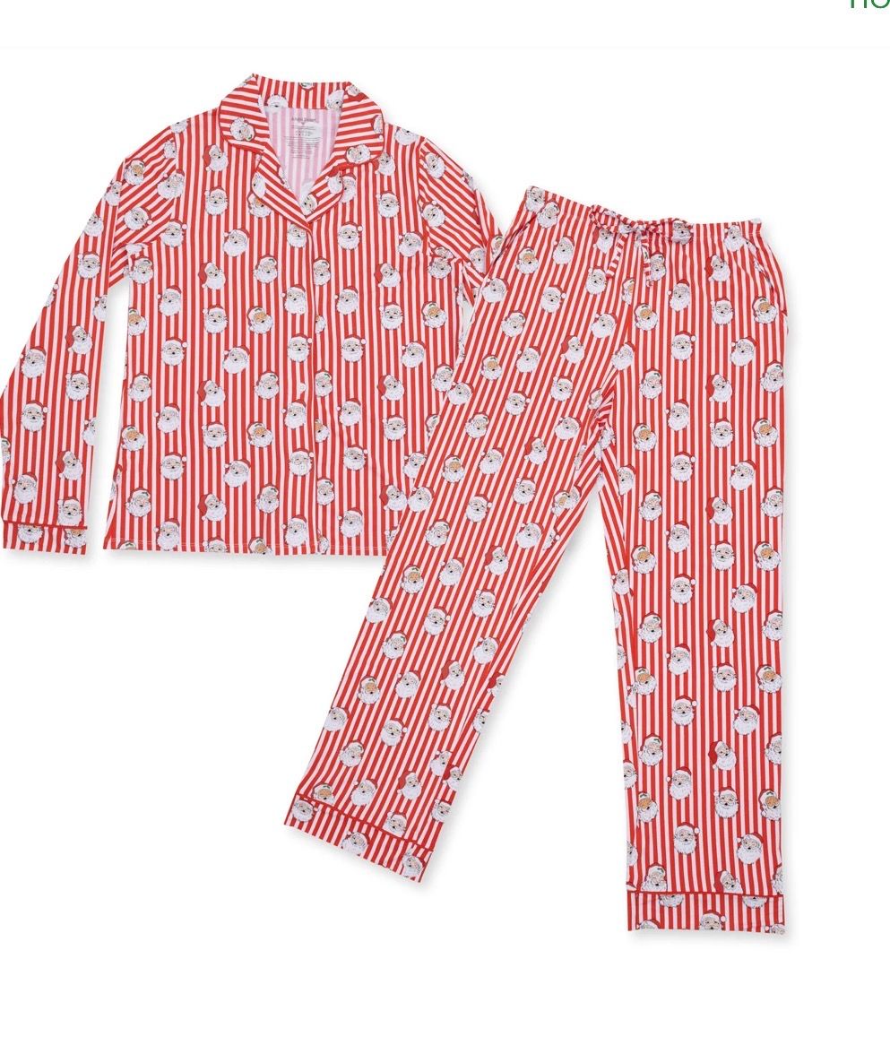 Holiday Adult Loungewear, Color: Vintage Santa, Size: XSmall