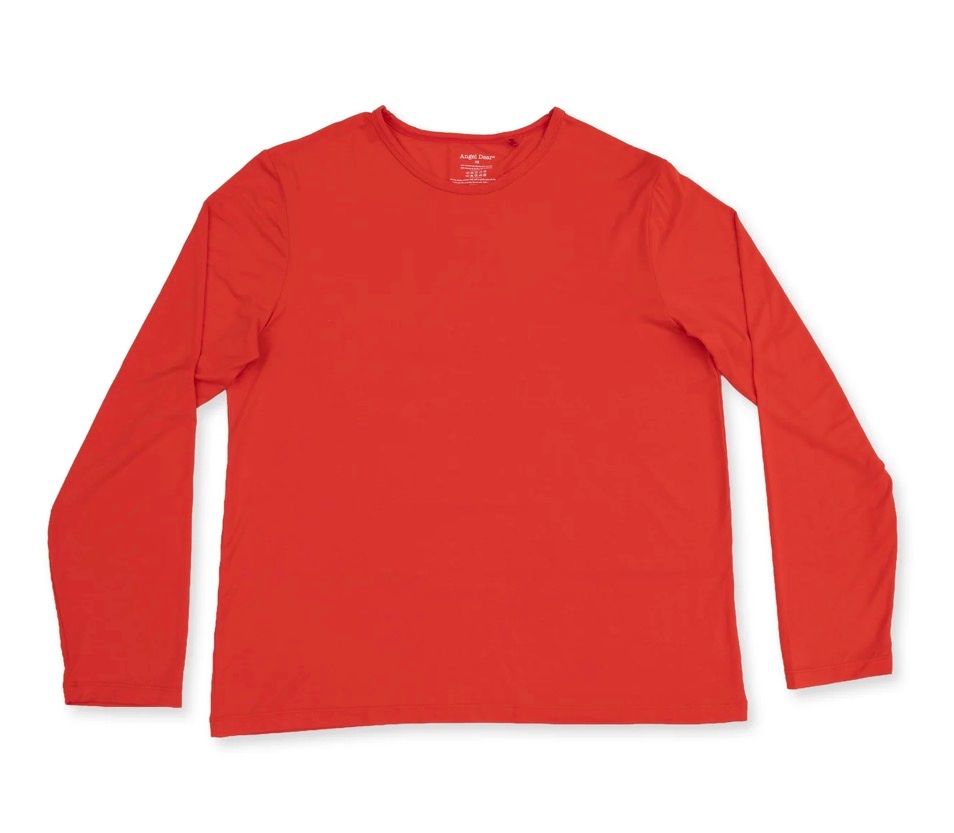 Vintage Santa Top - Red, Size: Medium