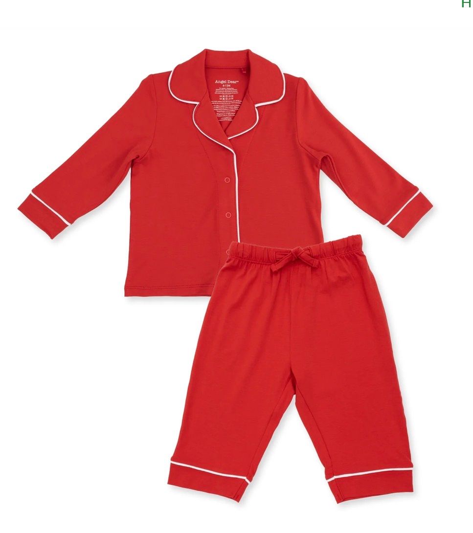 Ribbon Red Kids Coat Style with Pant, Size: 6/12M
