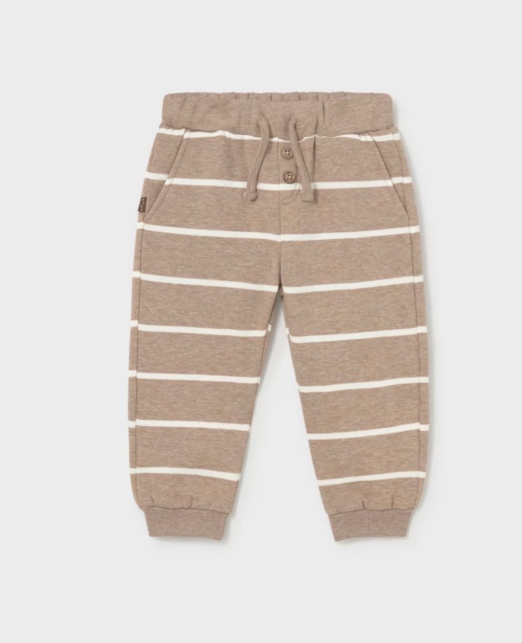 Jogger Sweatpants, Color: Taupe, Size: 6M
