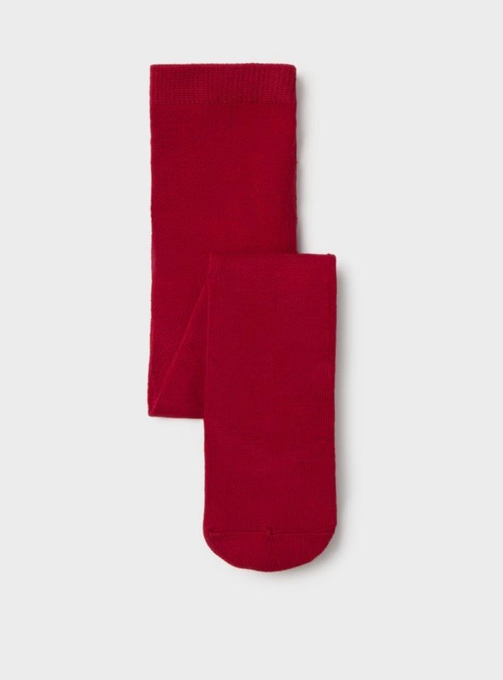 Lily Baby Tights - Red, Color: Red, Size: 6M
